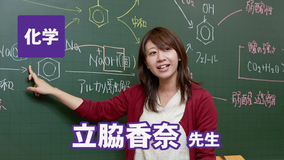 東進　講師紹介  化学 立脇 香奈先生