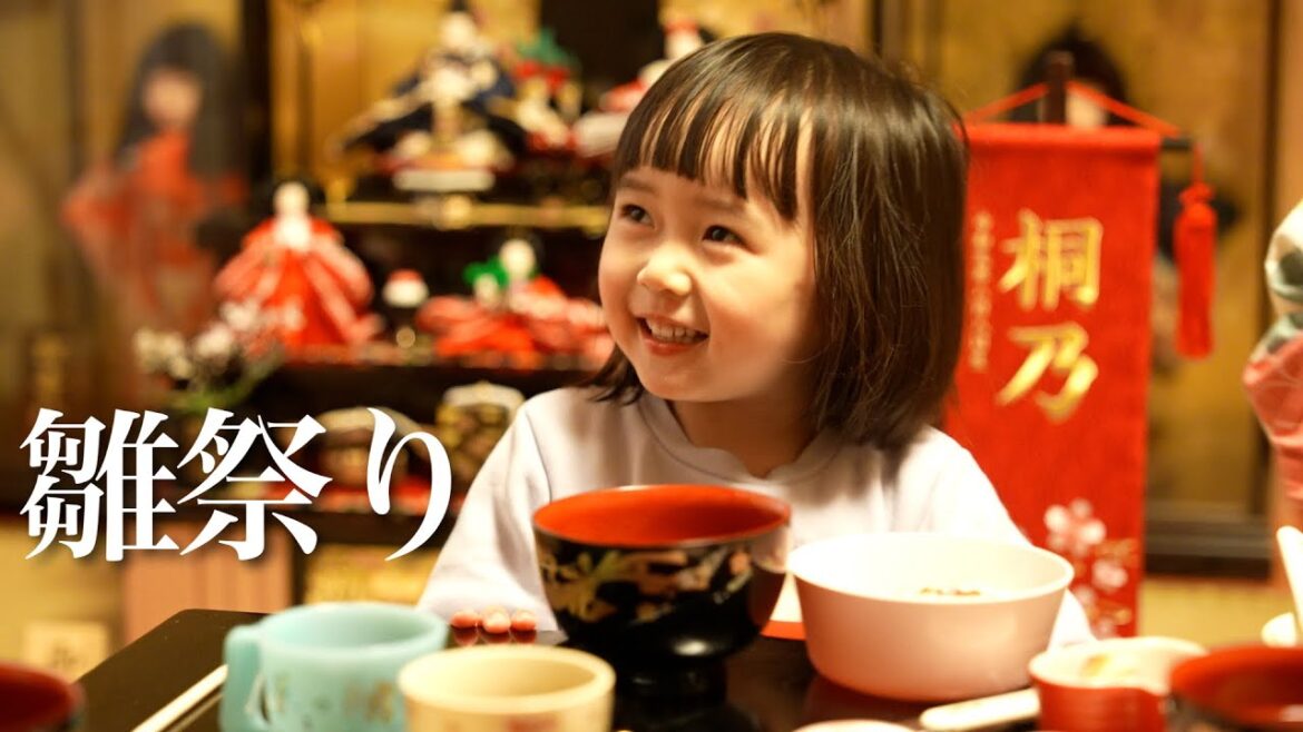 ママの作る雛祭りご飯が美味しくて、四世代で爆食した日！！曾祖母とコンニャクデートもあるよ！！！
