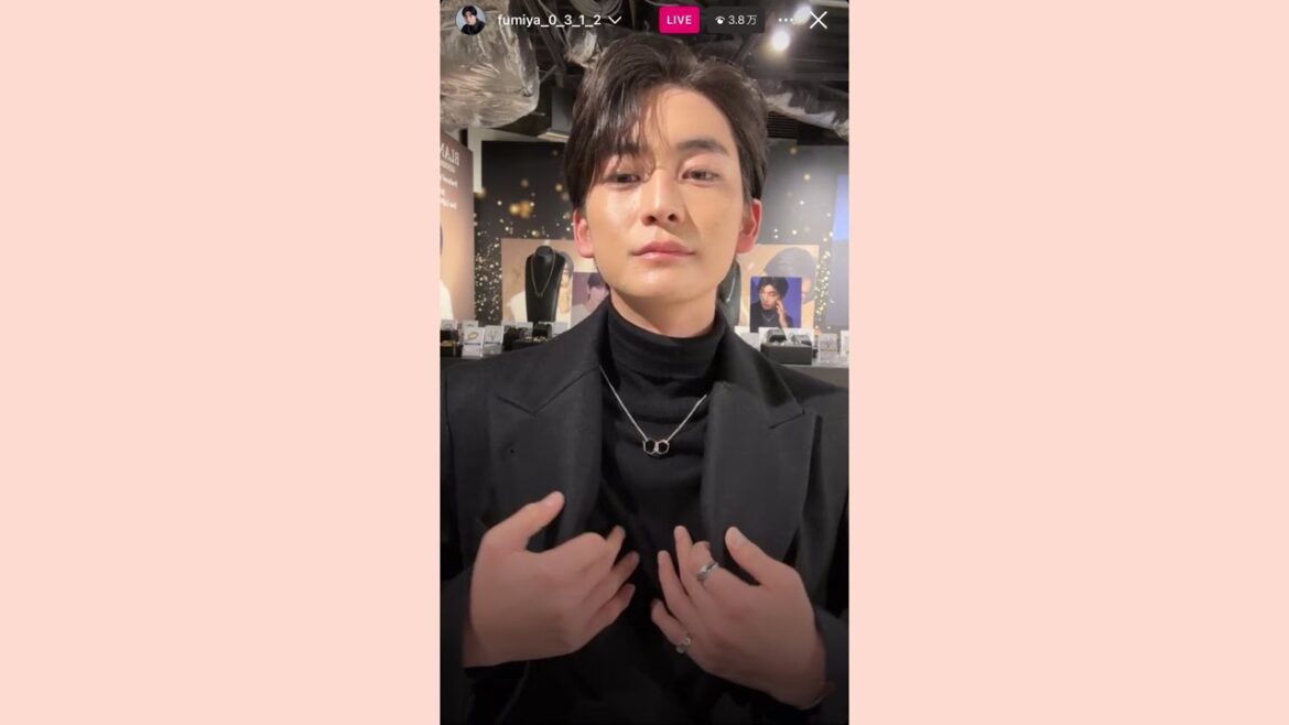 231219 高橋文哉 Instagram live