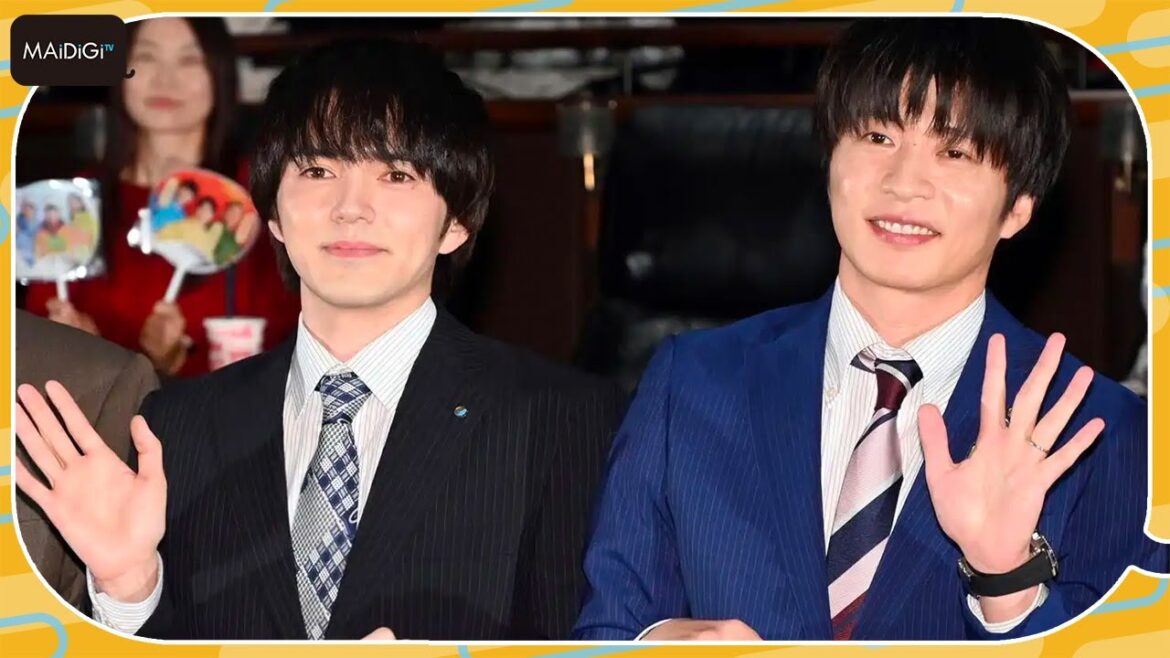 林遣都、ファンの声援に感涙「感動しちゃった」　田中圭「つられそうに」　「おっさんずラブ」舞台あいさつ