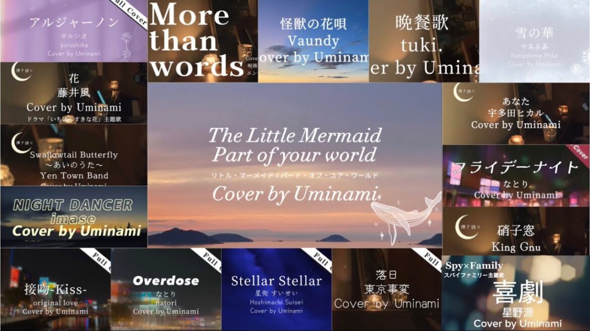 【27曲】2023年まとめ〜糸、落日、アルジャーノン、硝子窓、More than world、レイニーブルーなど〜今年も一年ありがとうございました💐Uminami