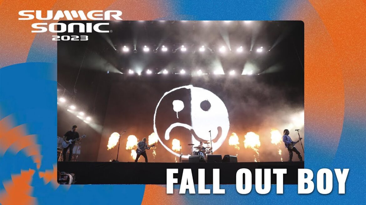 FALL OUT BOY – “Hold Me Like Grudge” at SUMMER SONIC 2023