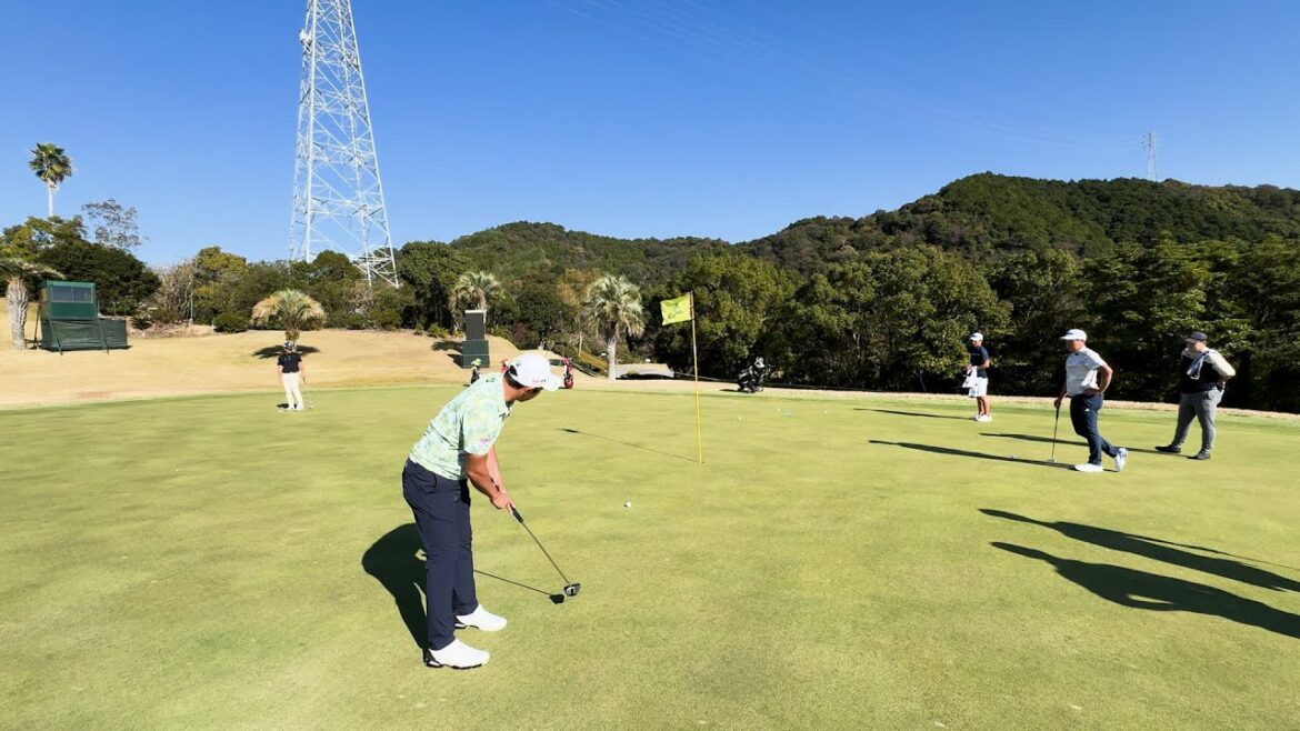 『練習ラウンドの1Hショット動画』とりあえず練ラン中の風景を撮影しました 『練習ラウンドの1Hショット動画』とりあえず練ラン中の風景を撮影しました