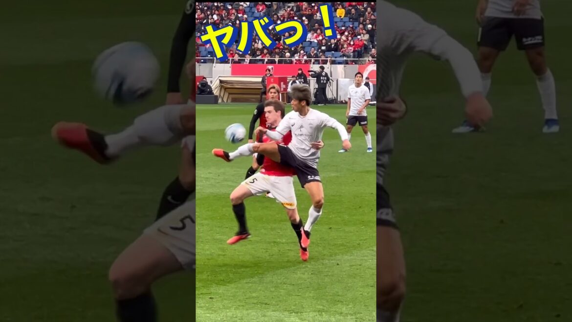 ヤバすぎる！ハンパねぇ大迫勇也のジャンピングバックボレーパス！浦和レッズvsヴィッセル神戸 明治安田生命Ｊ１リーグ浦和レッズ DAZNハイライトサッカー日本代表 サポーターチャント