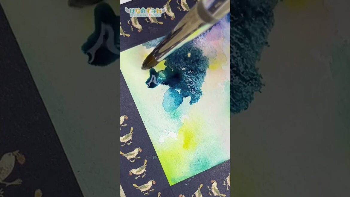🌠『飛び出せ！オカメちゃん宇宙飛行士』🌟透明水彩イラストメイキング/ 🎨🦜#Shorts #watercolor #watercolorpainting #illustration