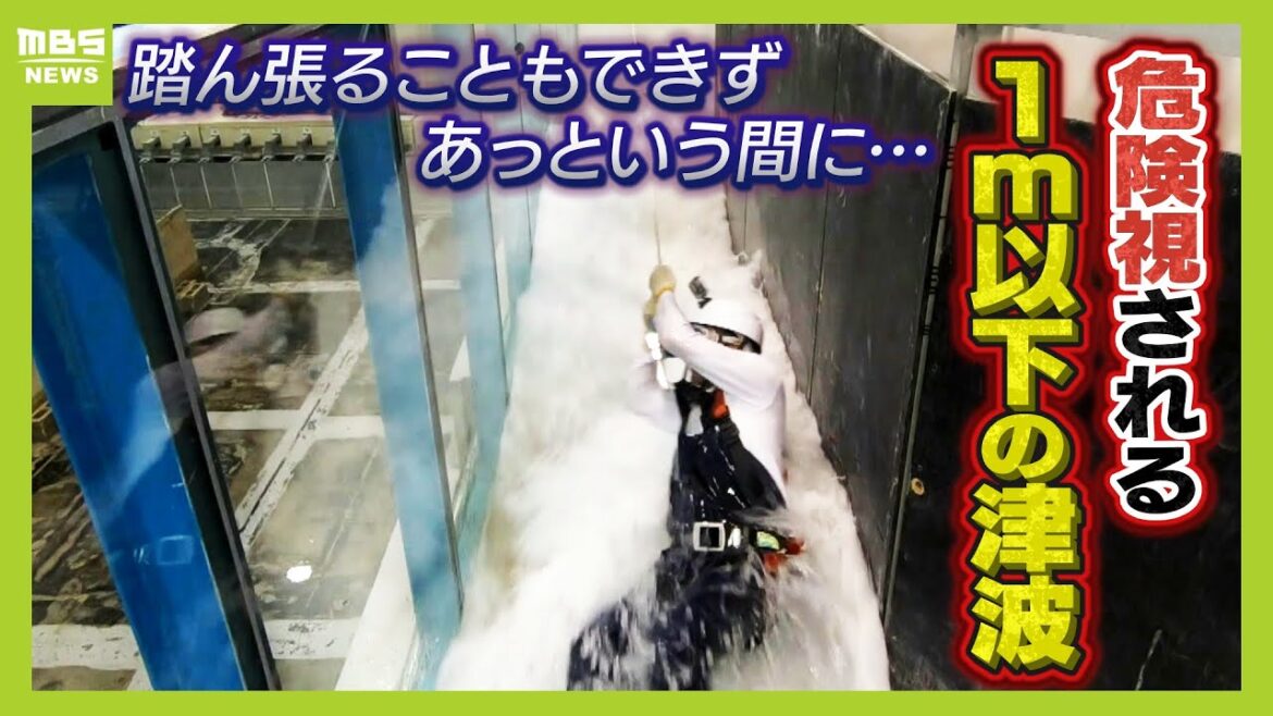 『２０ｃｍの津波であっても危険』専門家が警鐘　人が簡単に流されてしまう可能性　ハザードマップに記載の「１ｍの津波到達時間」より"約１時間早く"到達するおそれも！？（2024年1月15日）