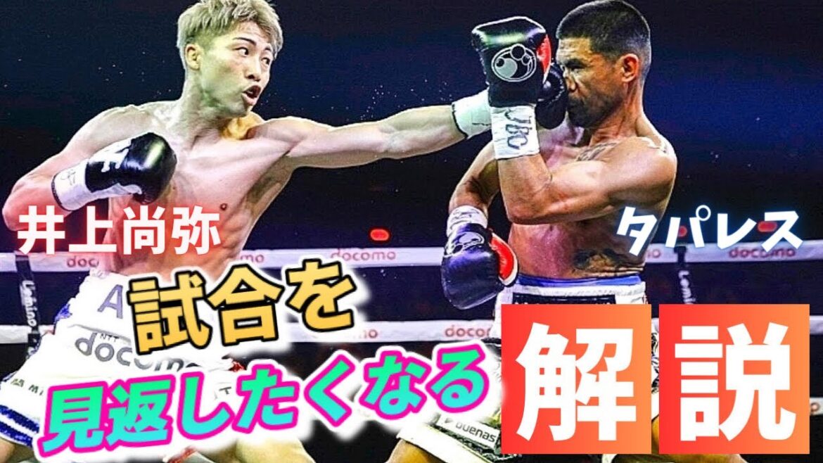 【理由が分かる解説】井上尚弥vsマーロン・タパレス 【マニアック解説】