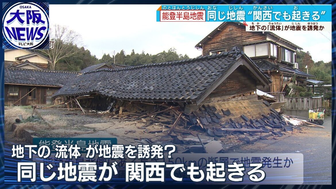 【能登半島地震のメカニズム】南海トラフ地震との関係・阪神大震災との共通点は？