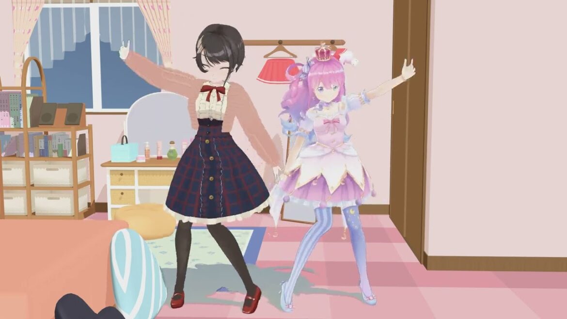【MMD】ブライダルドリーム【ホロライブ】【大空スバル/姫森ルーナ】#ホロハニ #スバルーナ