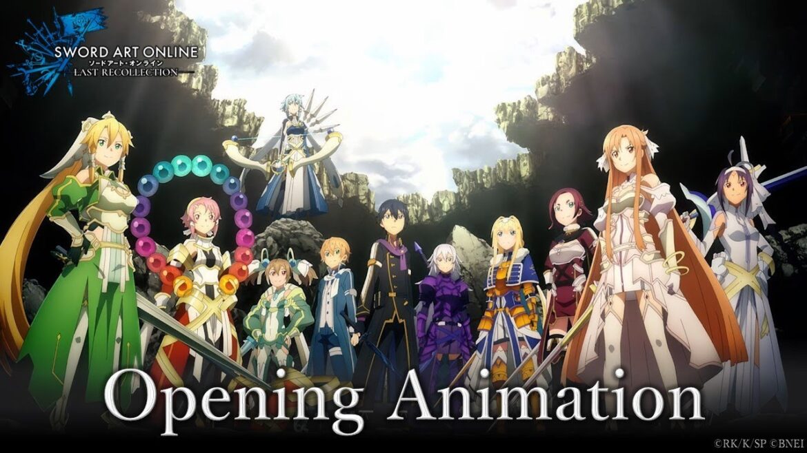 【SAOLR】「ソードアート・オンライン ラスト リコレクション」オープニングアニメ映像
