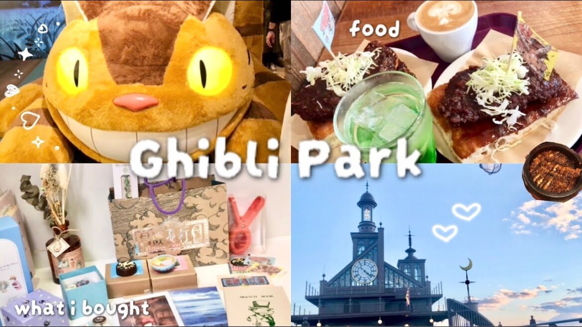ジブリパーク満喫🤍お土産紹介＆名古屋飯も楽しむ旅行vlog🌷どんぐり共和国グッズの購入品 | ジブリ飯マグネット| 青春の丘 | 耳をすませば | Ghibli Park