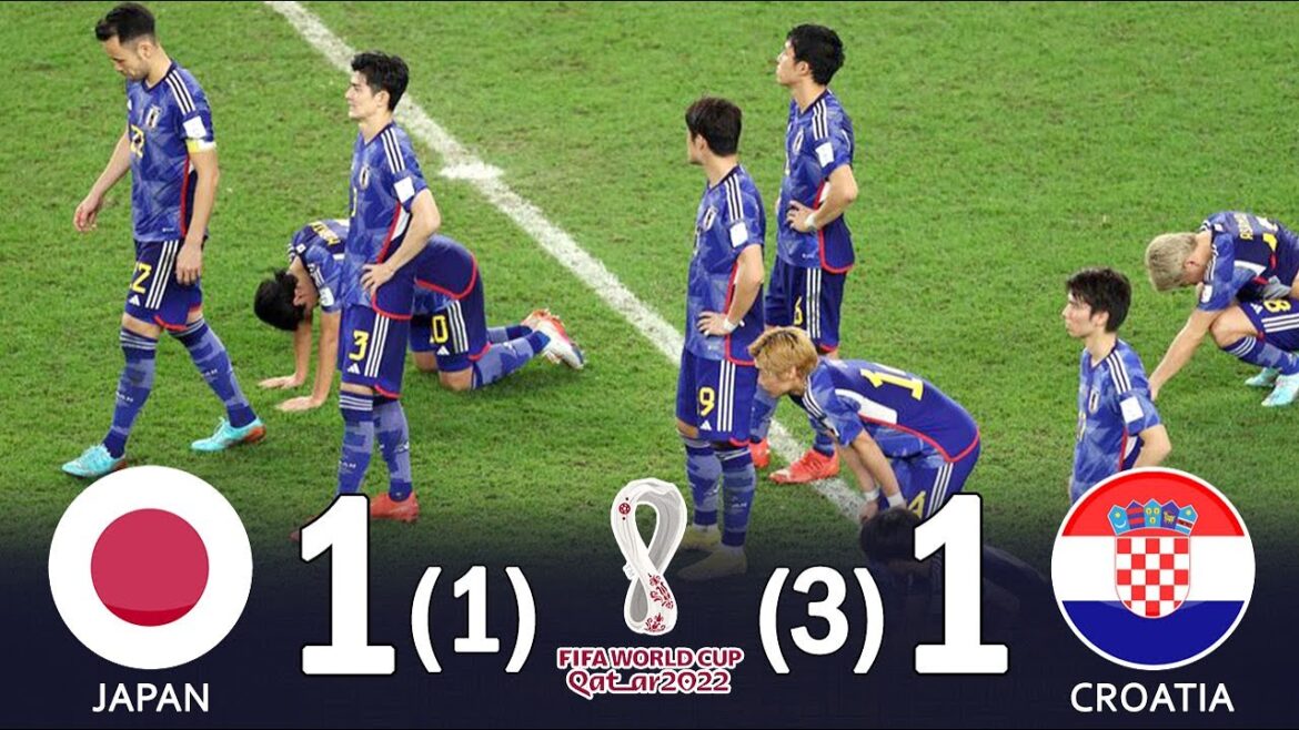 [ベスト8への厚い壁!!!] 森保ジャパン史上初８強ならず　クロアチアにPK戦で敗れる 2022 Ｗ杯