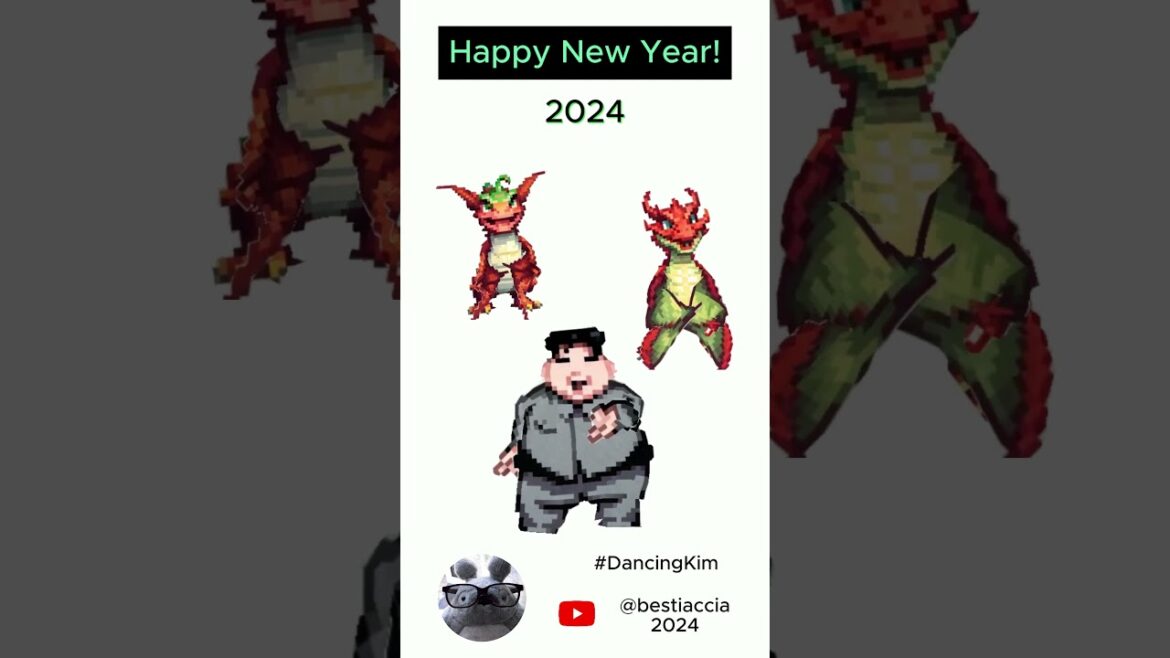 ホドモエシティ 佐藤仁美   🎊  The Year of the Dragon #辰年 | 龙年 | 용의 해 / #DancingKim #pokemon