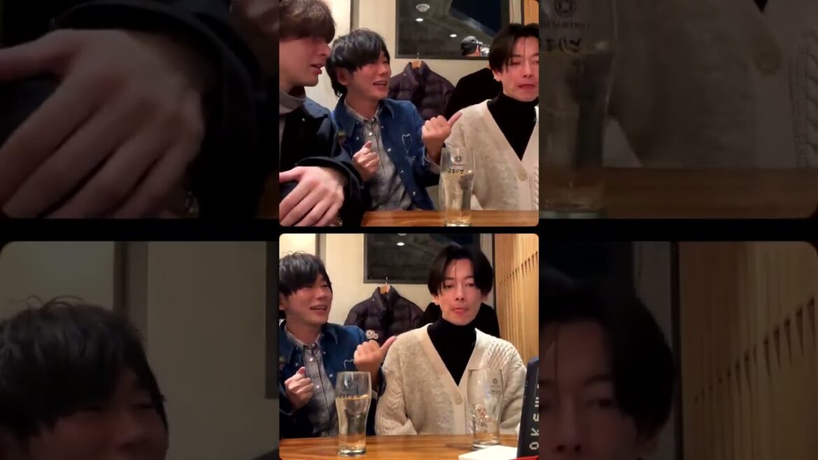 城田優さんのインスタライブ(アーカイブ)よりTakaの声だけです。