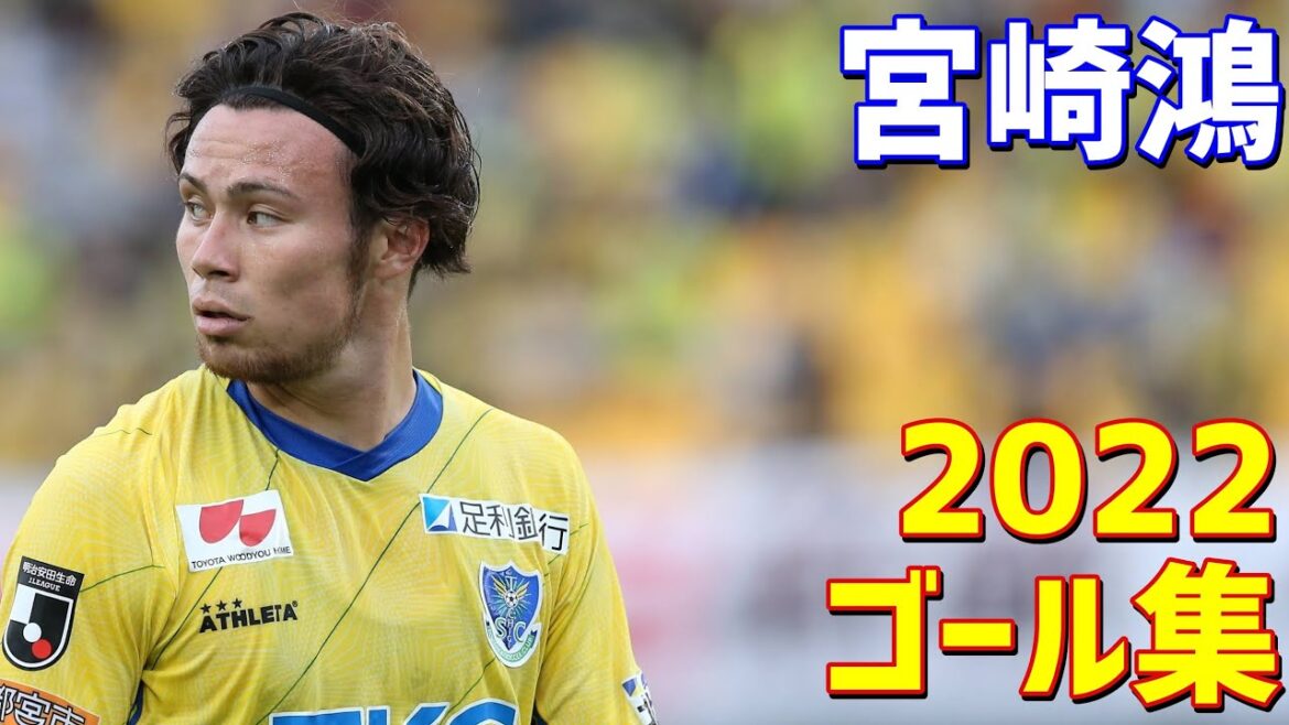 宮崎鴻　栃木SC　2022年ゴール集　全4ゴール　J2リーグ・天皇杯