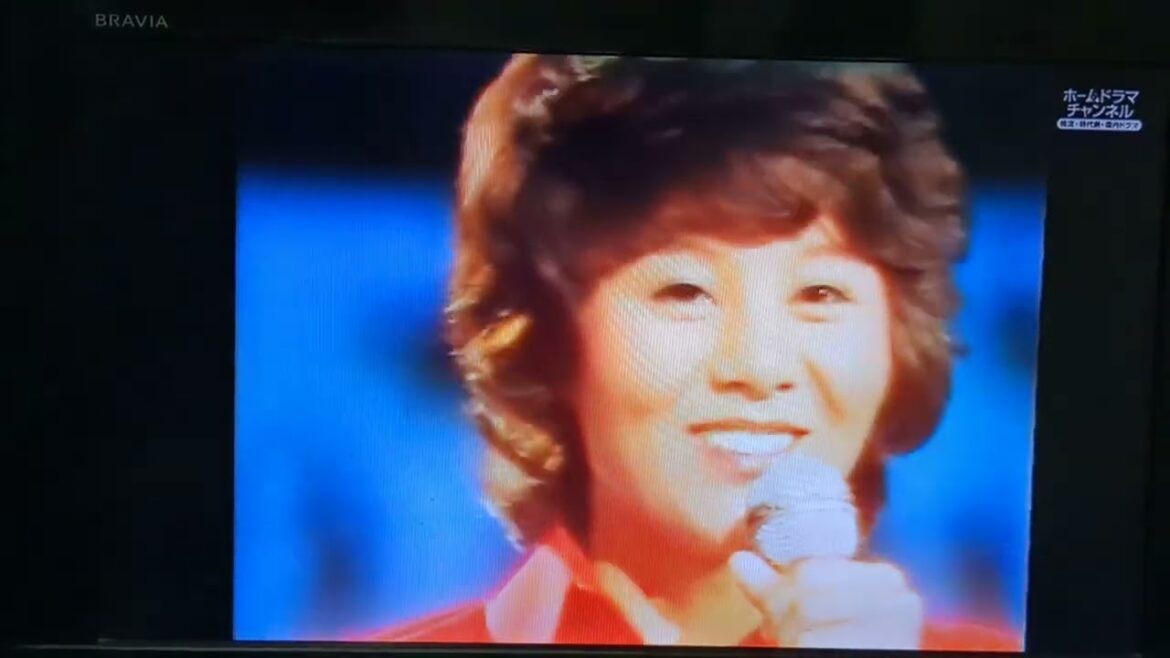 恋と海とＴシャツと（ノリノリで歌う天地真理さん）