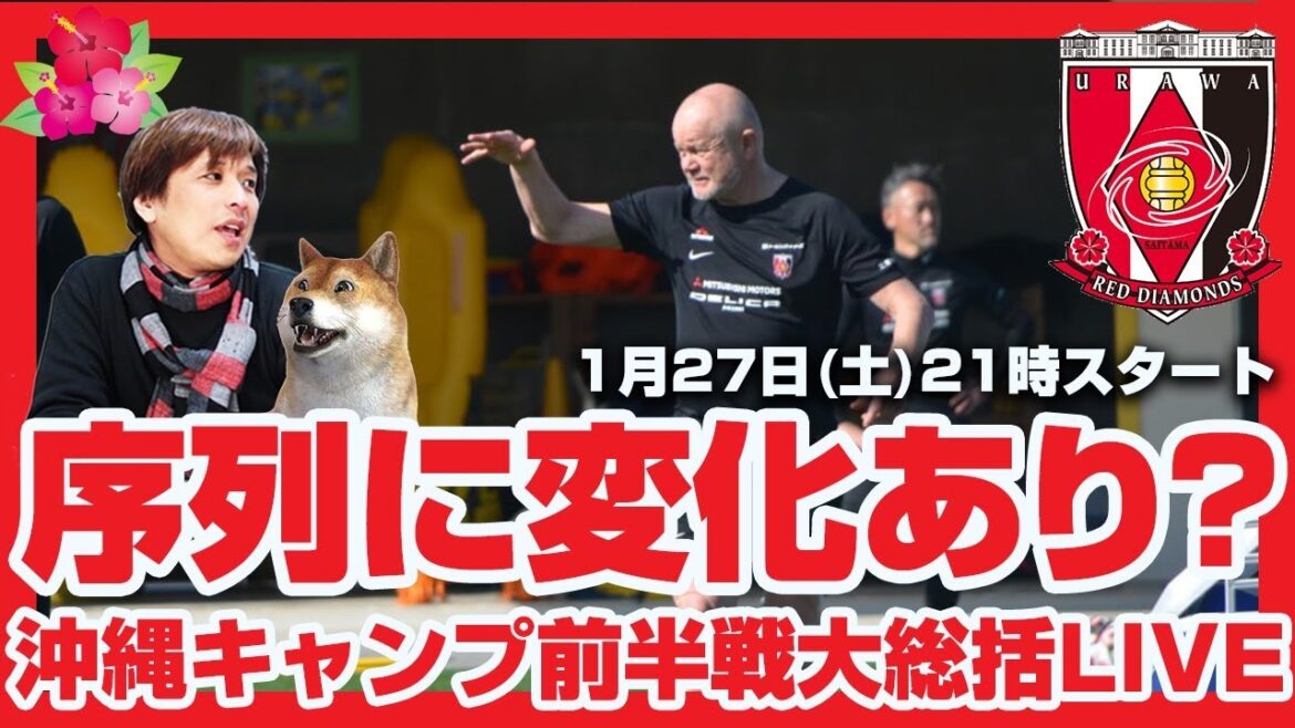 浦和レッズ2024沖縄キャンプ『前半戦』大総括LIVE