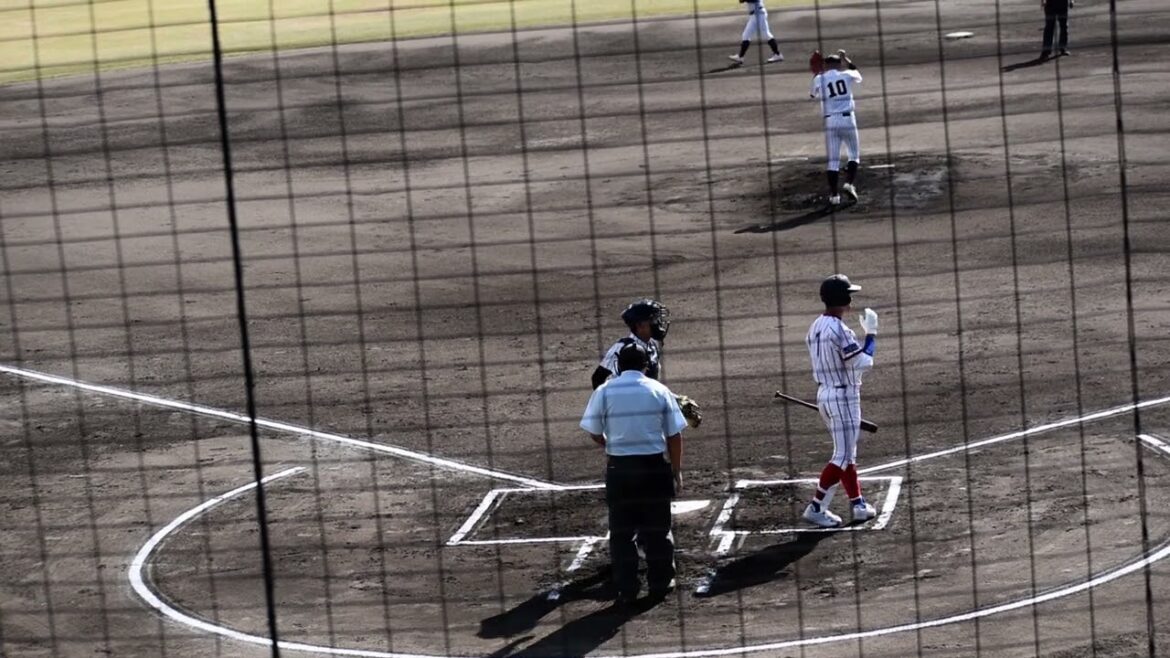 秋季中国大会　下関国際高校　福嶋宗也外野手