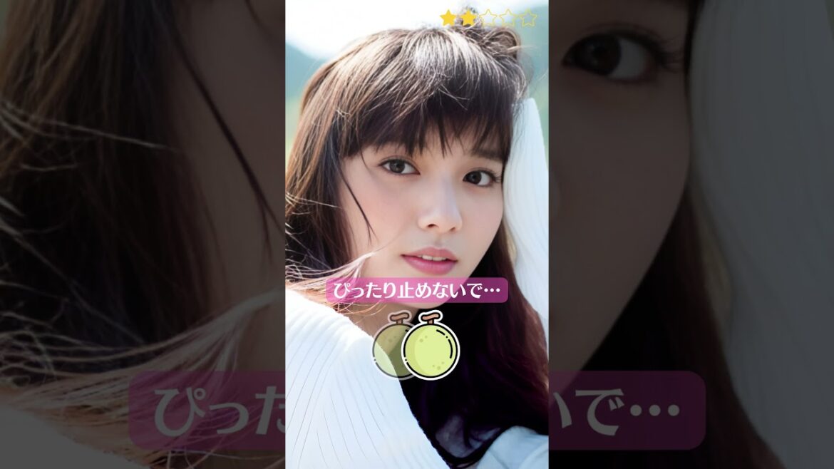 【新川優愛】 ぴったり止めると…？　ぴたどめチャレンジ　#shorts