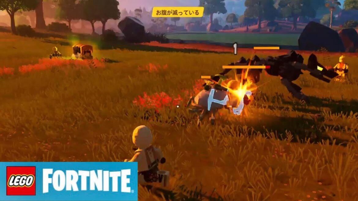 【レゴフォートナイトを酔った勢いでプレイする酔っぱらいオジサン #5】肉のグリルとストーンローラーとナイトシールド【LEGO Fortnite】