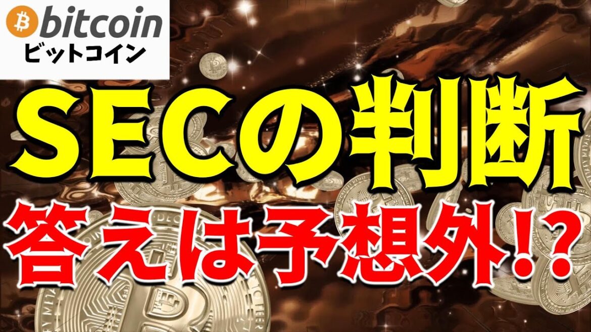 【暗号資産市場 震撼】スポットBitcoin ETF、SECが拒否するかも？その驚きの理由！【仮想通貨 ビットコイン】