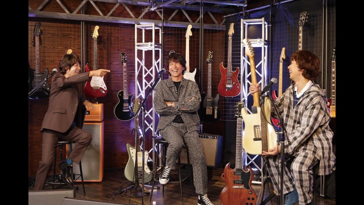 B1- 江口洋介&和田唱ダブルMCで音楽特番 ギター愛を語って弾きまくる