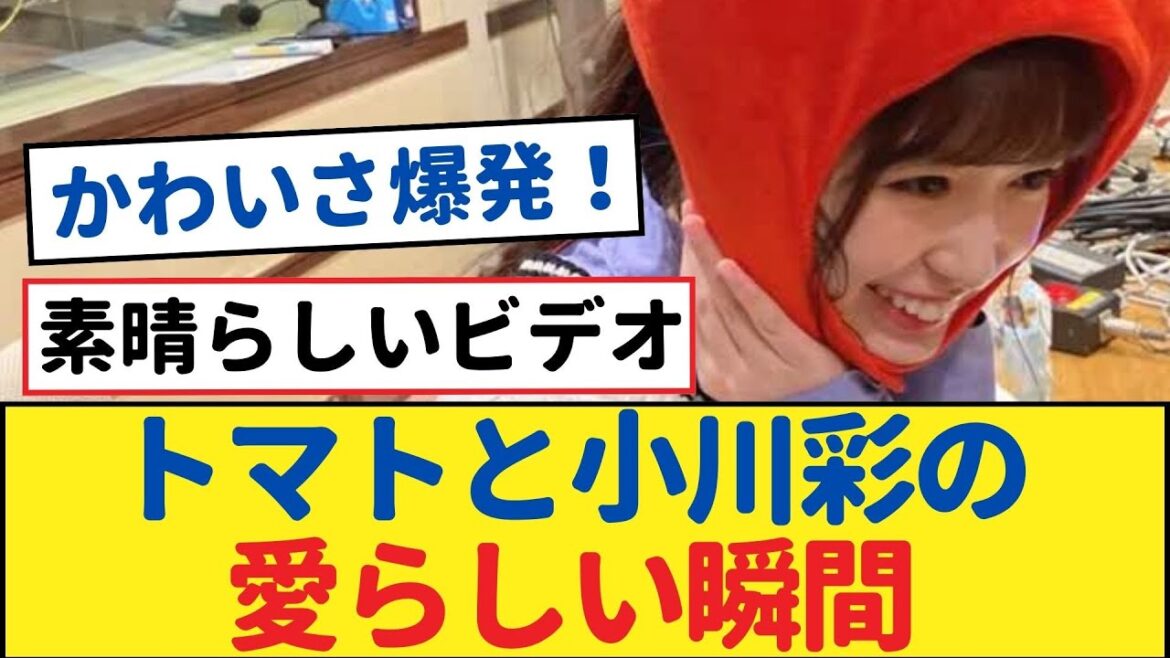 可愛さ爆発！あーやちゃんとトマトの魔法の瞬間を見逃すな！【乃木坂工事中・乃木坂 46・乃木坂配信中】