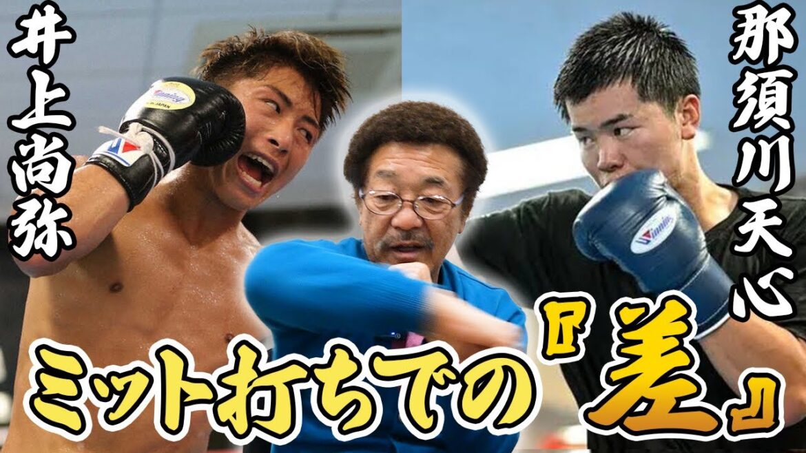 １番の違いは〇〇！！井上尚弥と那須川天心のミット打ちを比較解説〜天心の成長に期待〜