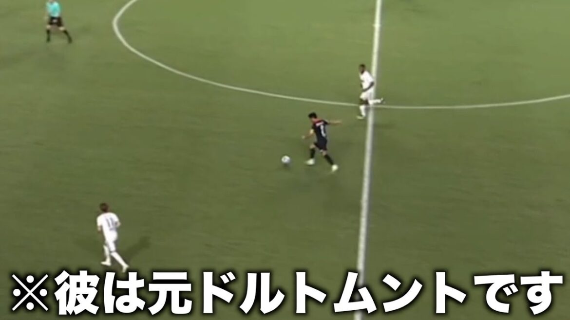 J1ってレベルじゃないサイドチェンジする香川真司