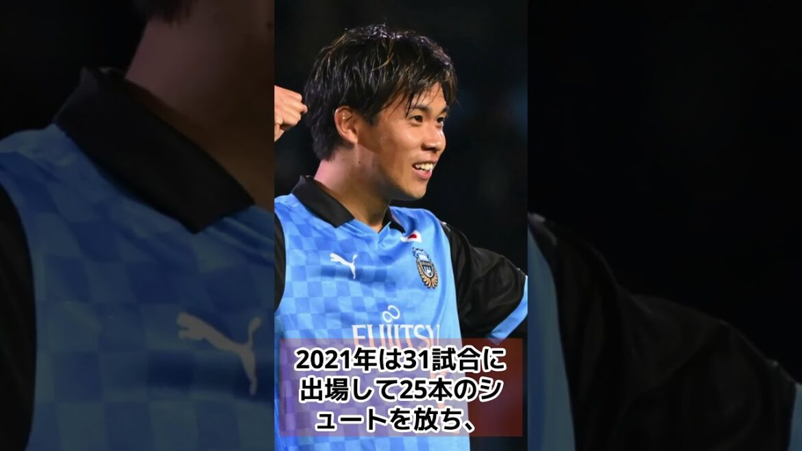 神出鬼没の超攻撃的ディフェンダー　山根視来   #サッカー #jリーグサポーター #jリーグ #サッカー日本代表 #川崎フロンターレ #山根視来