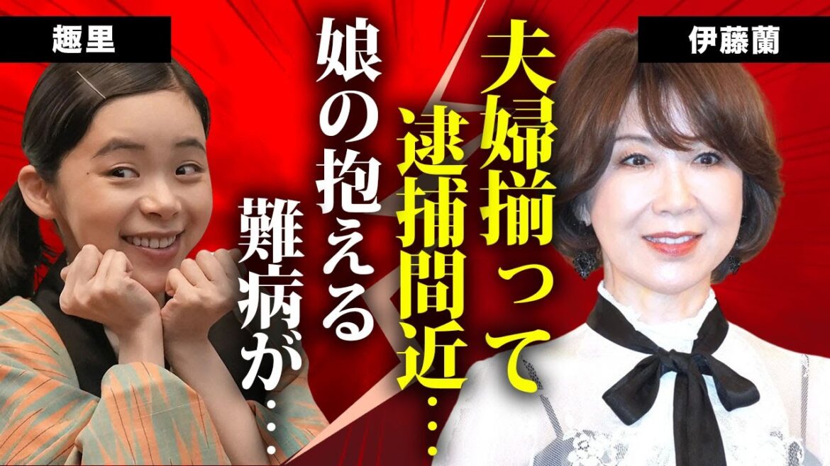伊藤蘭が夫婦揃って逮捕間近の真相...娘・趣里の抱える難病に言葉を失う...紅白復帰の『キャンディーズ』ランちゃんの多重整形で顔面崩壊した現在の姿...本当の国籍に驚きを隠せない...