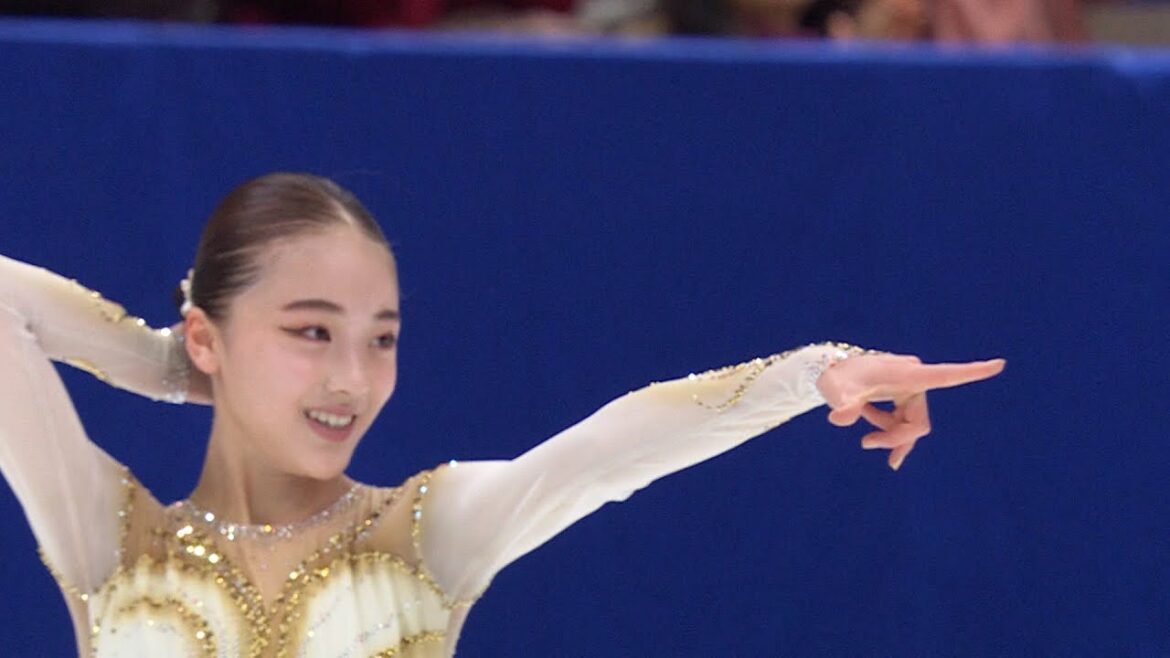 速報！女子総合４位 上薗恋奈選手 女子FS【全日本フィギュア2023】＜ノーカット＞