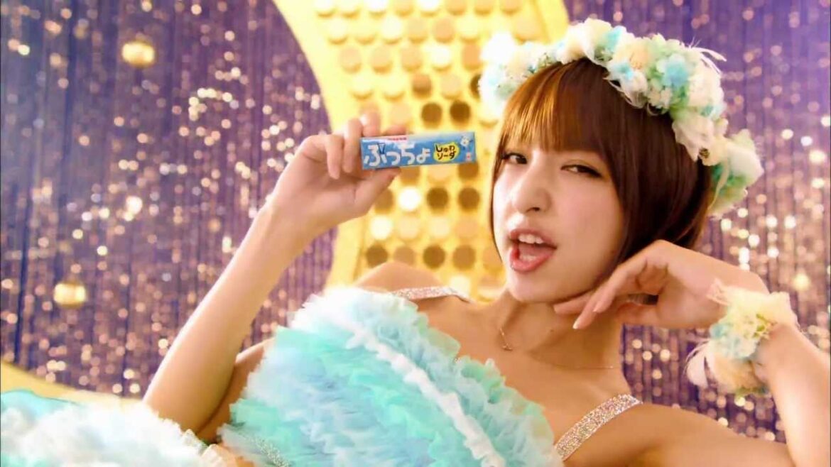 AKB48 篠田麻里子 CM UHA味覚糖 ぷっちょ 上からマリコ グー篇