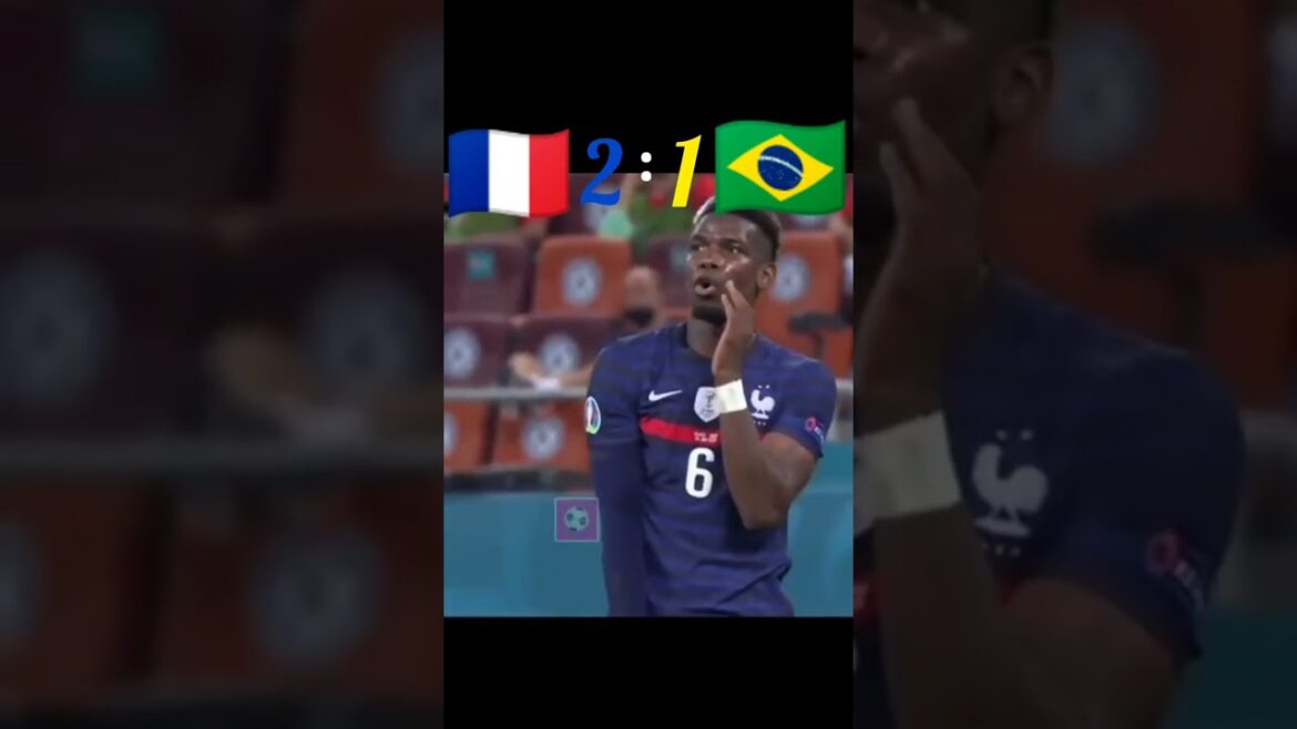 🇲🇫 France vs Brazil 🇧🇷