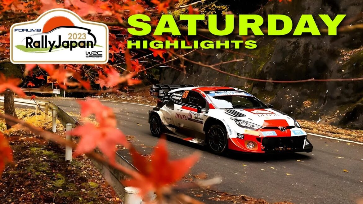 SATURDAY HIGHLIGHTS | WRC FORUM8 RALLY JAPAN 2023 - Big Show and max Attack