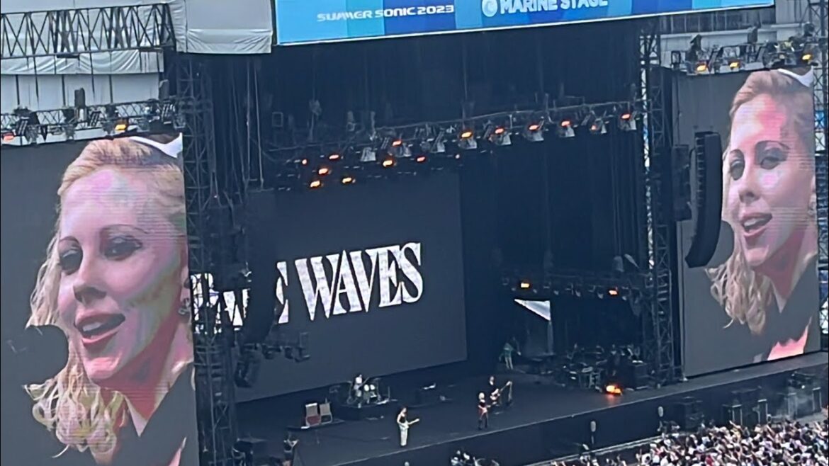 pale waves - television romance live at summer sonic tokyo 2023/8/19