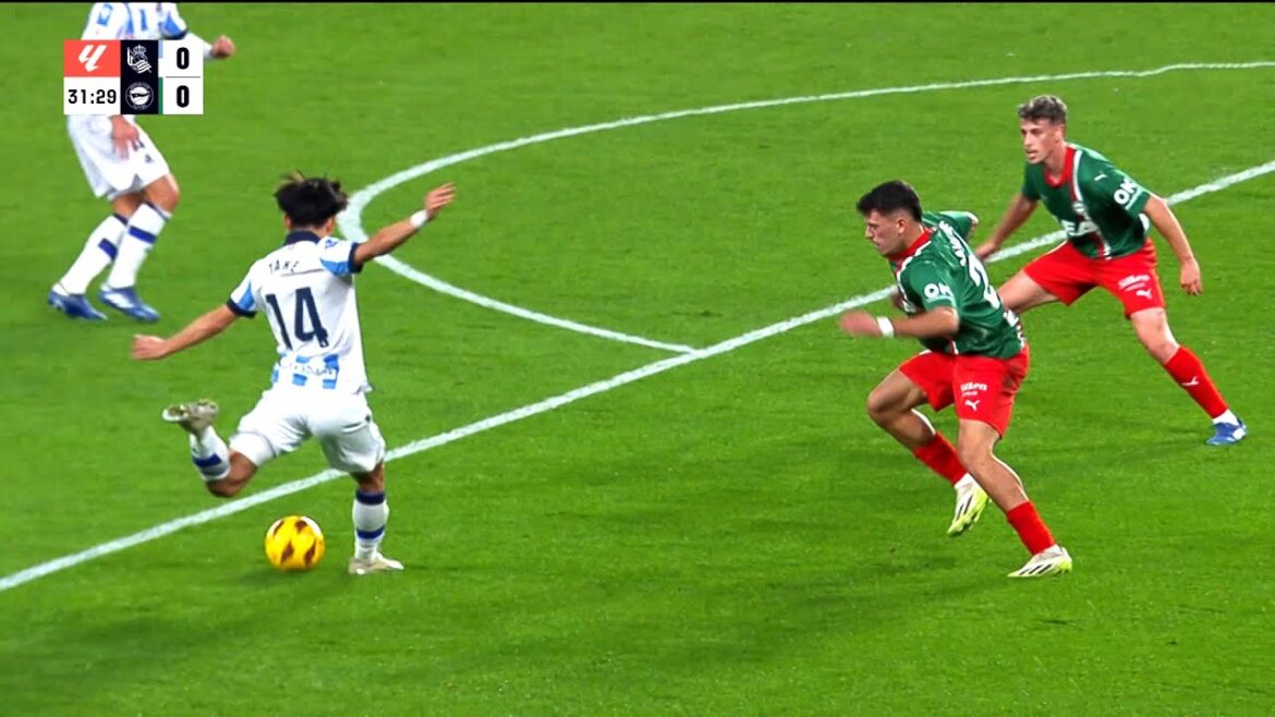 久保建英はアラベス戦のピッチ上でレアル・ソシエダの最高の選手だった。 (2024/01/02)