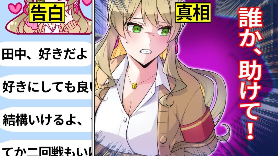 【アニメ】ギャルからの誤爆ライン⁉︎縦読みすると真相が...【漫画動画】【ギャルすぎ！】