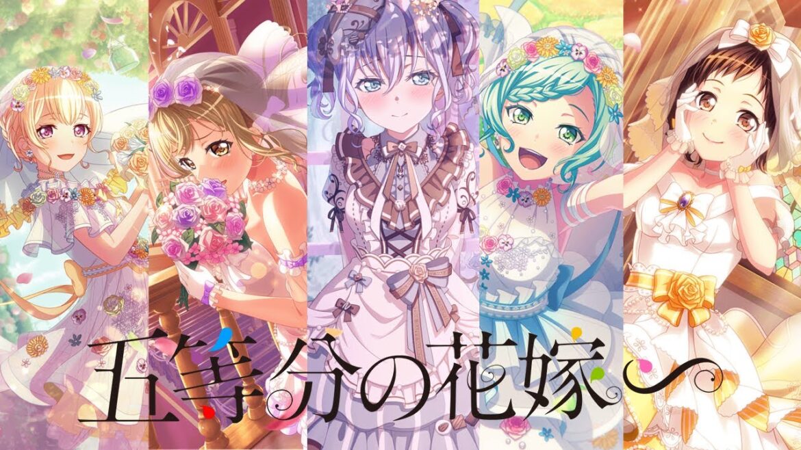 【バンドリ】五等分の気持ち (Pastel＊Palettes×有咲×つぐみ×ましろ)