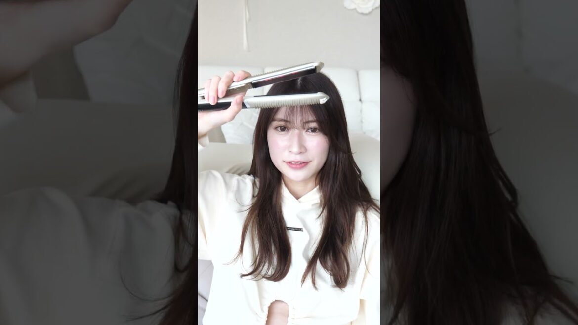 【最新版】元アイドルの絶対に崩れない前髪の作り方