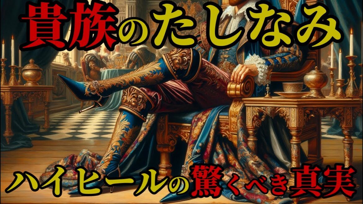 【歴史解説】スカート、ハイヒール、マントの起源は意外な理由でした…