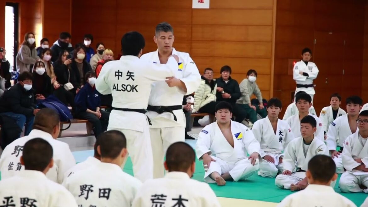 シドニー五輪金メダリスト・井上康生ら指導、ALSOK柔道教室（2024年01月27日）