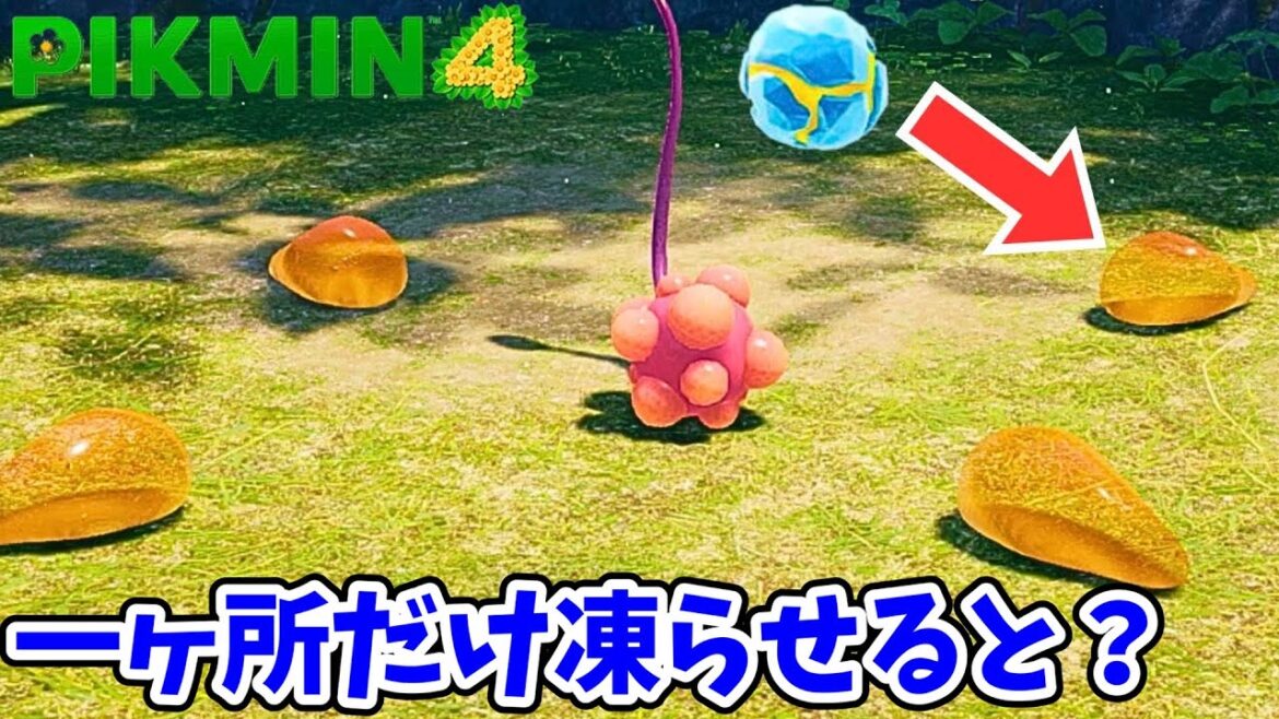 四分割されたミツモチにいろいろ放り込んでみたらスゴかった・・・【ピクミン4】