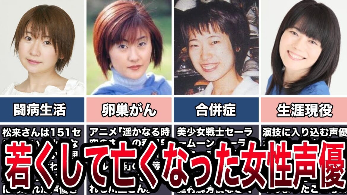 若くして亡くなった声優《総集編》