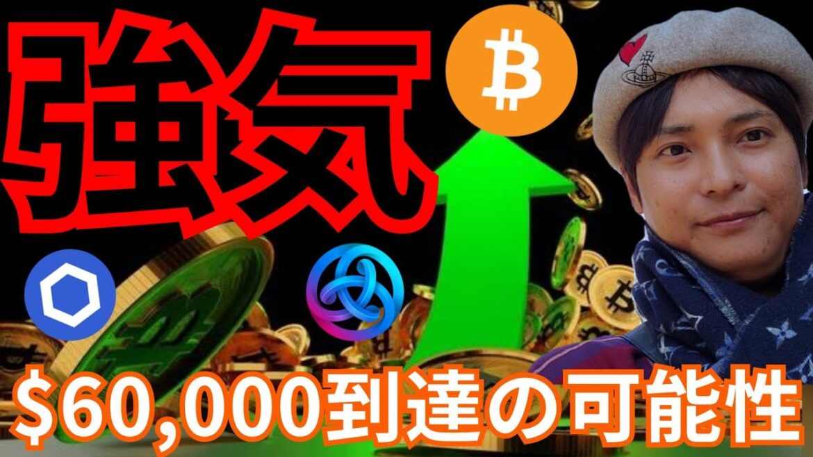 ビットコイン 強気シグナル複数、6万ドル(880万円)の可能性。２年ぶり高値の仮想通貨も