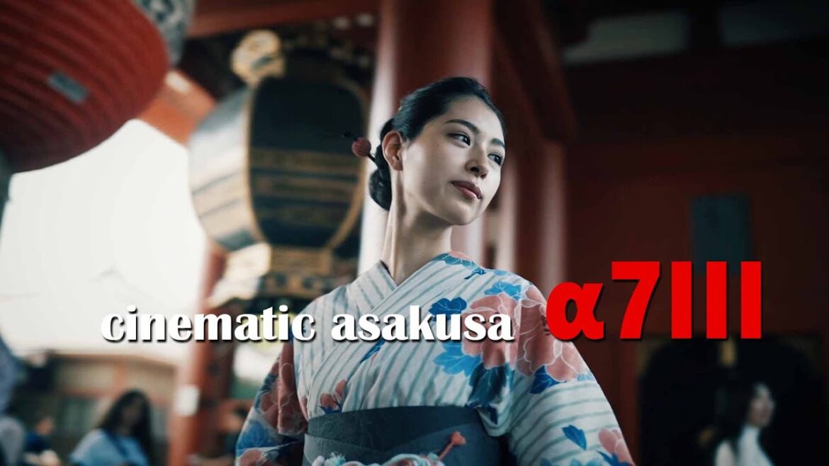 浴衣の美女とCinematic動画 α7III