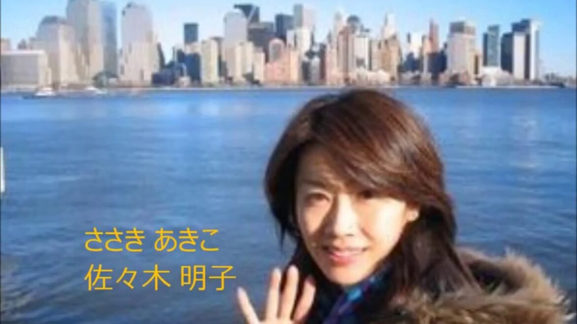 女子アナウンサー　佐々木 明子      【　Publicity Agent　】