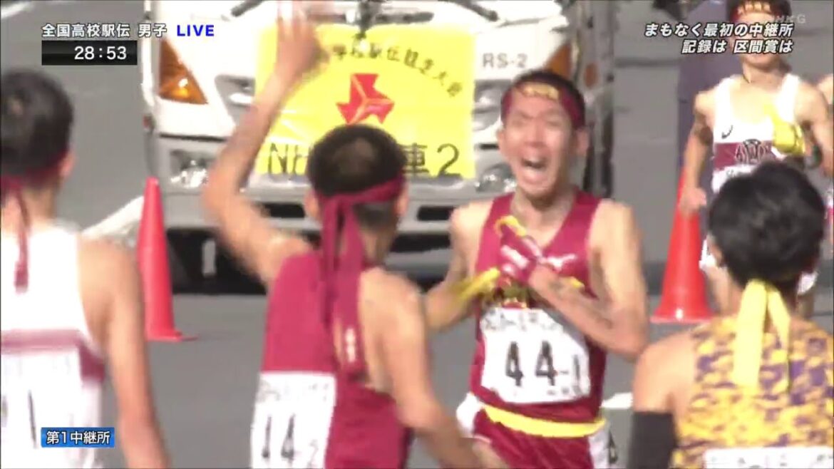 全国高校駅伝 2020 ①男子 ダイジェスト