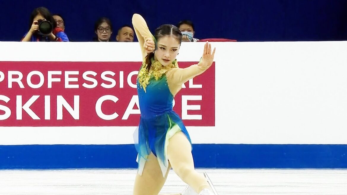 【四大陸選手権2024】女子SP 渡辺倫果選手＜ノーカット＞
