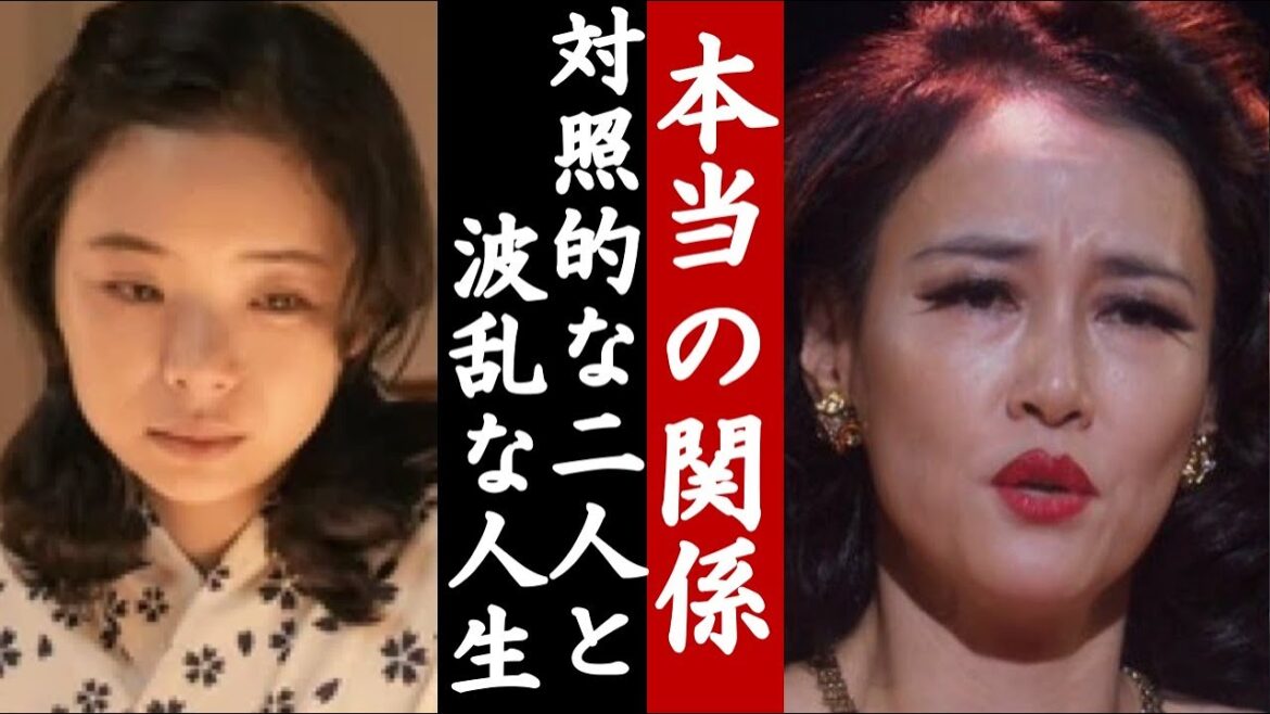 朝ドラ「ブギウギ」淡谷のり子の笠置シヅ子に劣らない波乱人生...対照的な二人の本当の関係...ブギウギの女王とブルースの女王の姿